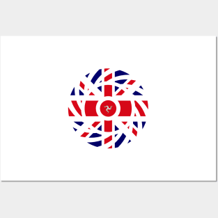 British Manx Multinational Patriot Flag Series Posters and Art